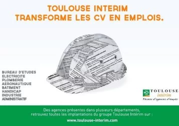 Toulouse Intérim transforme les CV en emplois !