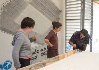 Depuis Montpellier, La Menuiserie Collaborative envoie du bois ! 