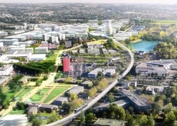 A Labège, le quartier Enova, ex-Innopole, se restructure pour accueillir le métro toulousain