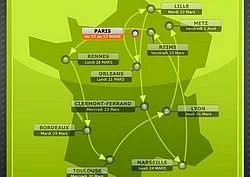 Le train de l'emploi et l'égalité des chances en gare de Toulouse, le 30 mars