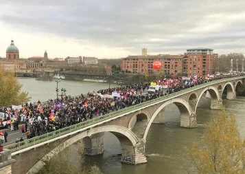 Les Toulousains toujours mobilisés contre la réforme des retraites