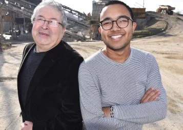 Claude et Benjamin Saboulard, une affaire de famille
