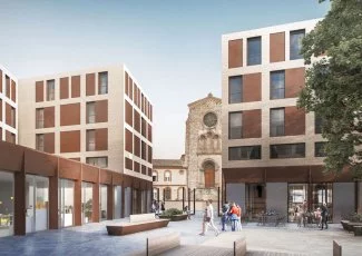 La cité internationale des chercheurs sort de terre à Toulouse 