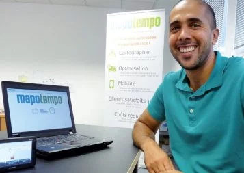 Depuis Pau, Mapotempo suit le chemin le plus court !