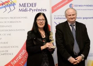 Carmaux. Palmieri Mécanique trophée de l'alternance Midi-Pyrénées