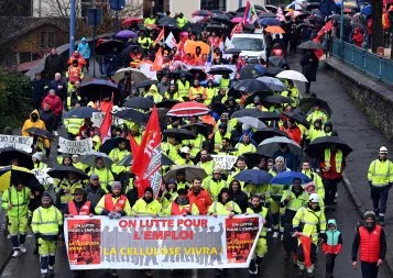 À Saint-Gaudens, les salariés de la cellulose ne craignent pas l'eau