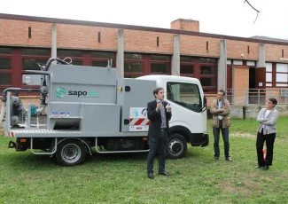 Innovation. La Sapo'mob de Sapoval savonne les graisses