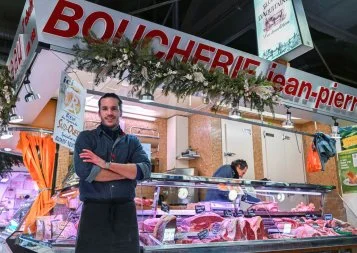 Reconversion : Alexandre Rey, boucher plutôt qu'huissier