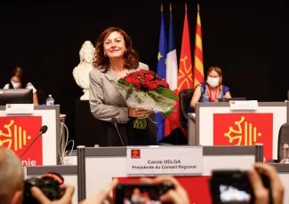 Réélue à la tête de l'Occitanie, Carole Delga offensive face aux multiples crises 