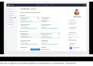 Événementiel. Recrewteer, un logiciel montpelliérain pour mieux gérer les bénévoles