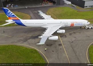 Innovation. Premier vol pour Blade, un Airbus A340 avec des ailes expérimentales 