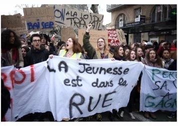 Dans les rues toulousaines, la jeunesse toujours opposée à la loi Travail
