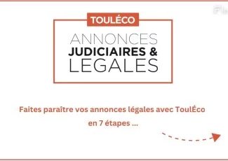 Plate-forme ToulÉco : faîtes paraître vos annonces légales en quelques clics