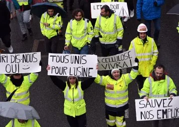 À Saint-Gaudens, les salariés de Fibre Excellence partagés entre espoir et inquiétude