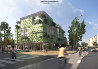 Med Vallée : un accélérateur biotech dans le futur bâtiment Thomas Platter à Montpellier
